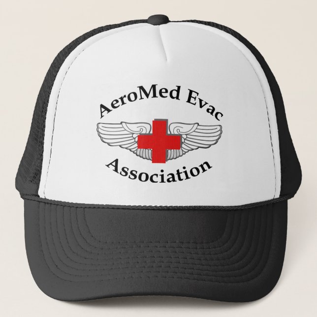 AMEA Logo drop shadow version Trucker Hat (Front)
