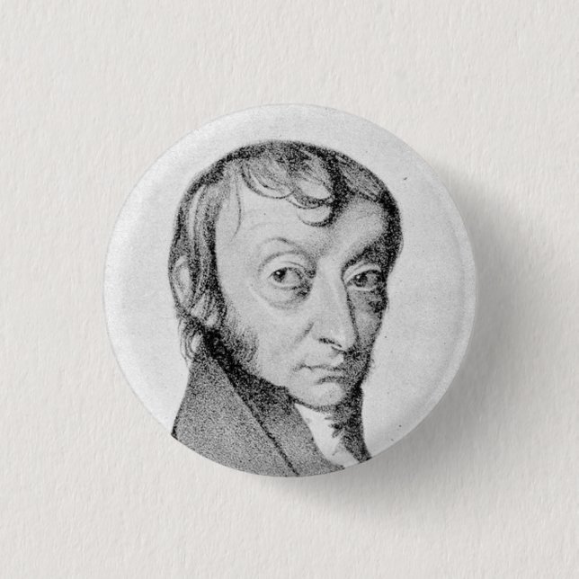 Amedeo Avogadro 3 Cm Round Badge (Front)