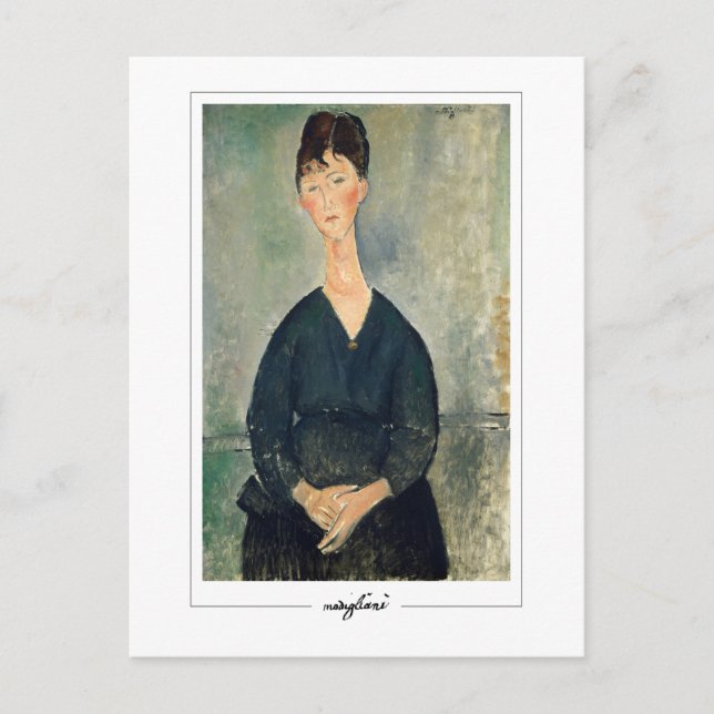 Amedeo Modigliani #15 - Fine Art Postcard (Front)