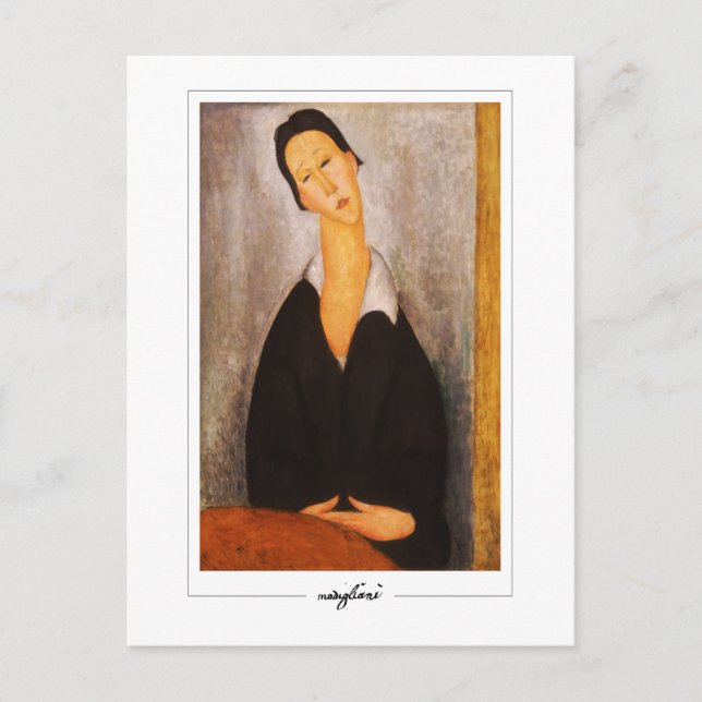 Amedeo Modigliani #200 - Fine Art Postcard (Front)