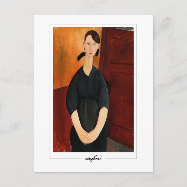 Amedeo Modigliani #255 - Fine Art Postcard (Front)