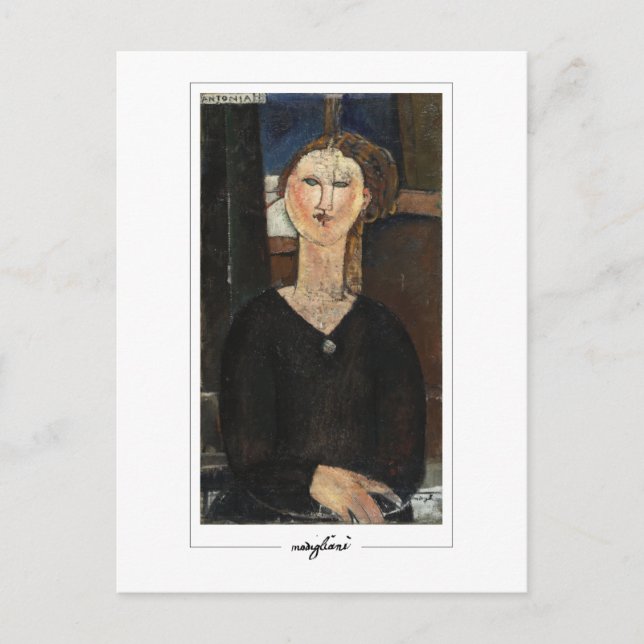 Amedeo Modigliani #7 - Fine Art Postcard (Front)