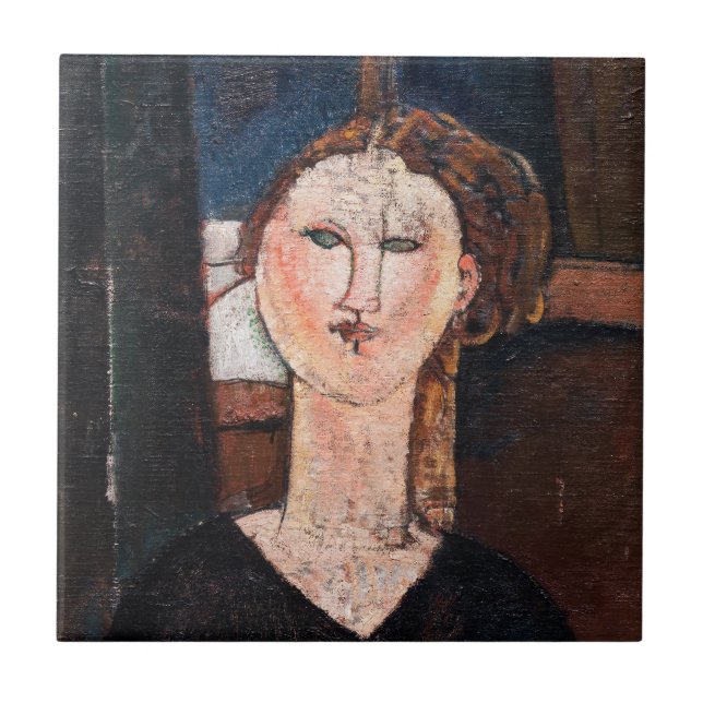 Amedeo Modigliani - Antonia Ceramic Tile (Front)