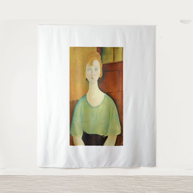 Amedeo Modigliani art Tapestry (Front)