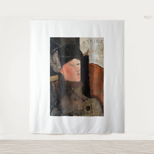 Amedeo Modigliani art work Tapestry (Front)
