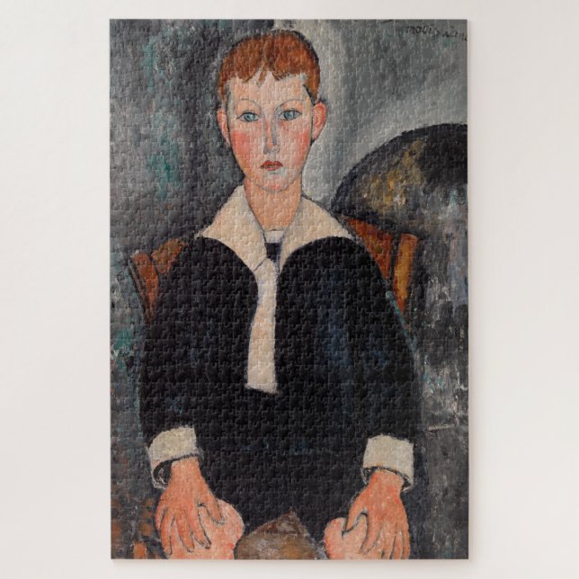 Amedeo Modigliani - Boy in Sailor Suit Jigsaw Puzzle (Vertical)