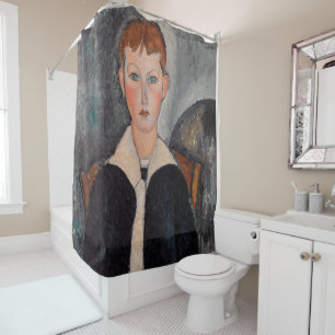 Amedeo Modigliani - Boy in Sailor Suit Shower Curtain