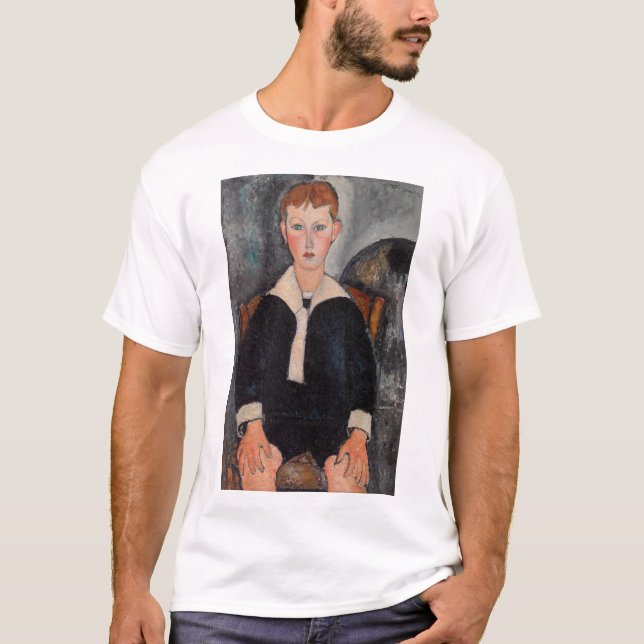 Amedeo Modigliani - Boy in Sailor Suit T-Shirt (Front)