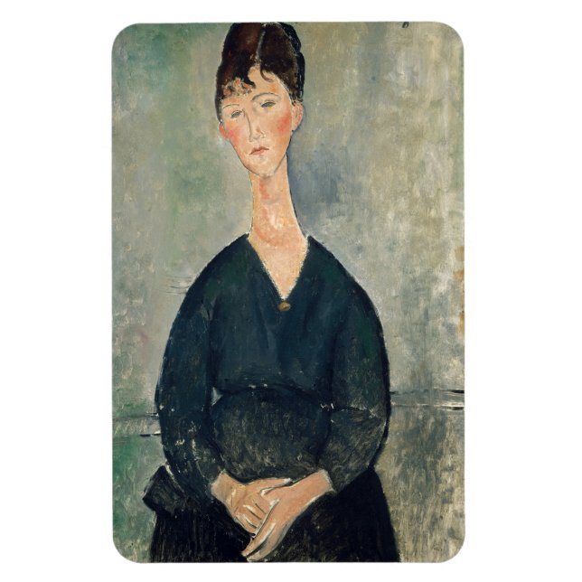 Amedeo Modigliani - Cafe singer Magnet (Vertical)