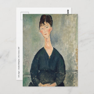 Amedeo Modigliani - Cafe singer Postcard