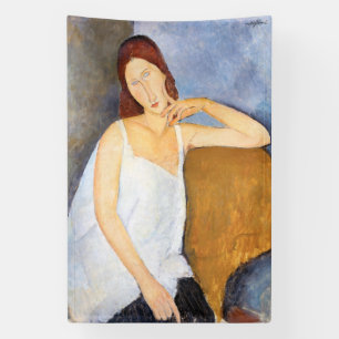 Amedeo Modigliani - Jeanne Hebuterne Banner