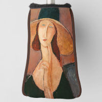 Amedeo Modigliani - Jeanne Hebuterne in Large Hat