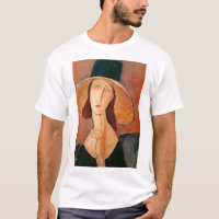 Amedeo Modigliani - Jeanne Hebuterne in Large Hat