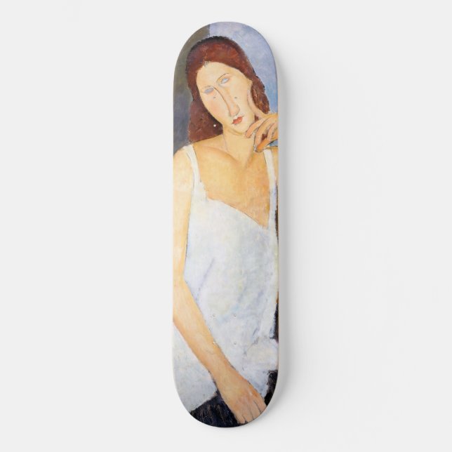 Amedeo Modigliani - Jeanne Hebuterne Skateboard (Front)