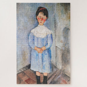 Amedeo Modigliani - Little Girl in Blue Jigsaw Puzzle