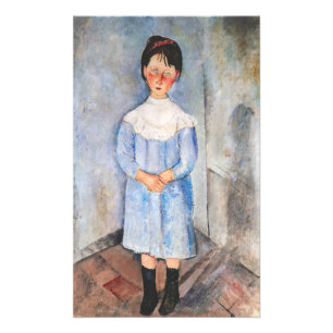 Amedeo Modigliani - Little Girl in Blue Photo Print
