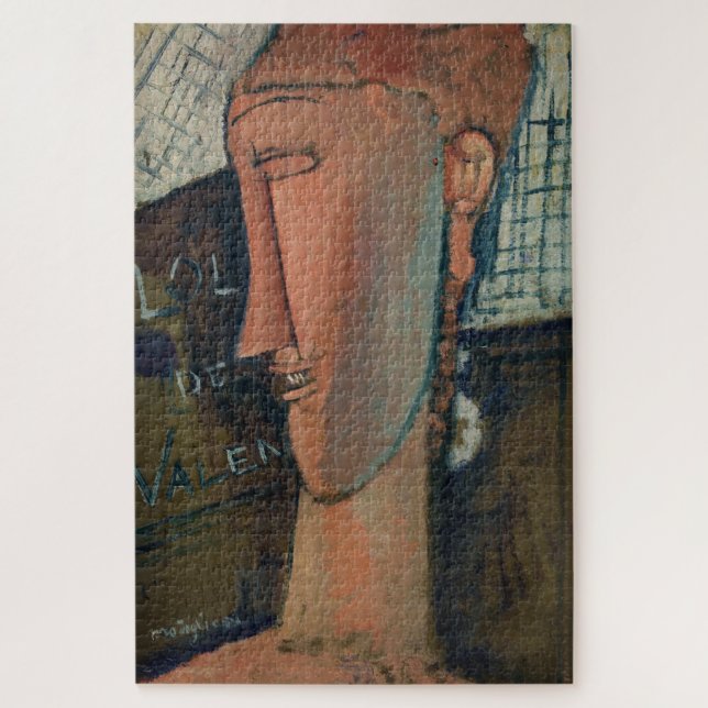 Amedeo Modigliani - Lola de Valence Jigsaw Puzzle (Vertical)