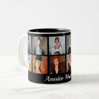 Amedeo Modigliani - Masterpieces Collage