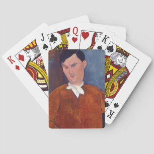 Amedeo Modigliani - Monsieur Deleu Playing Cards