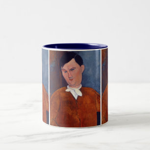 Amedeo Modigliani - Monsieur Deleu Two-Tone Coffee Mug