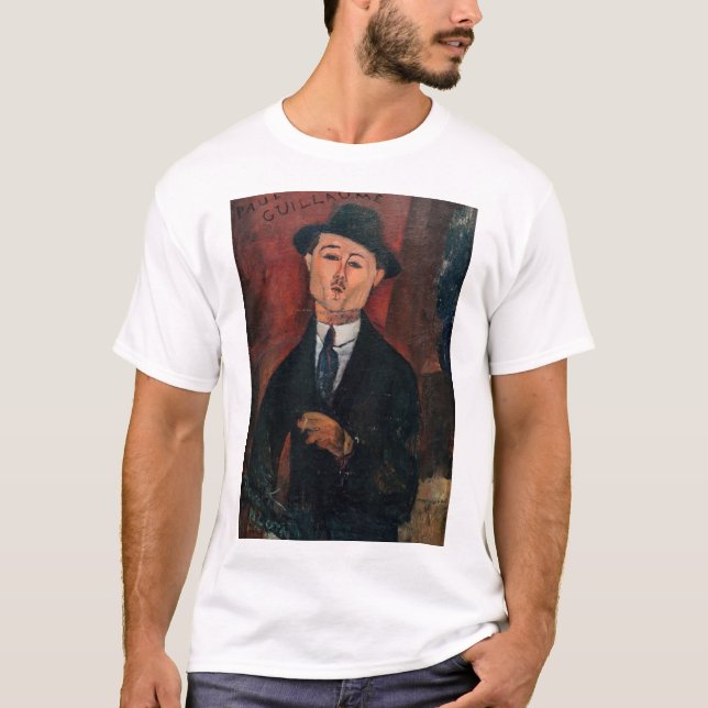 Amedeo Modigliani - Paul Guillaume, Novo Pilota T-Shirt (Front)