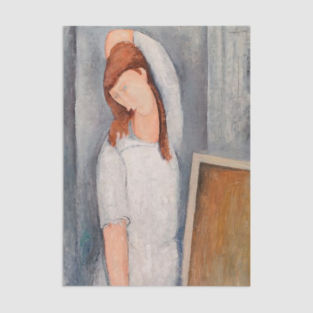 Amedeo Modigliani - Portrait Jeanne Hebuterne #1 Tissue Paper (Creator Uploaded)