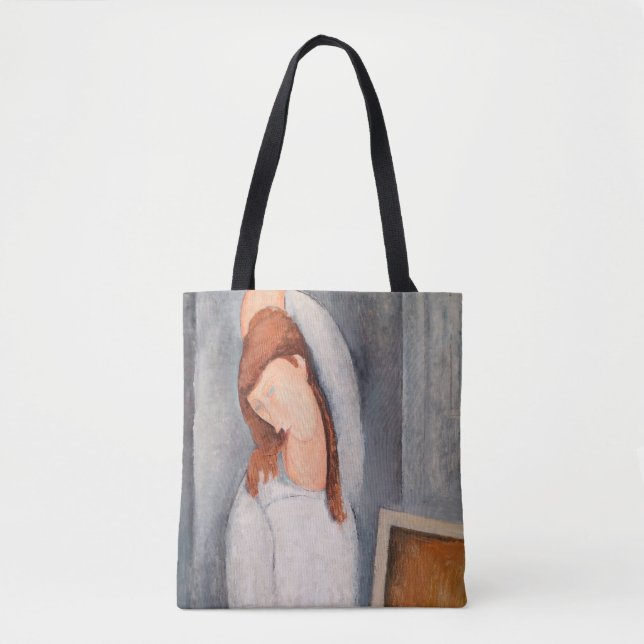 Amedeo Modigliani - Portrait Jeanne Hebuterne #1 Tote Bag (Front)