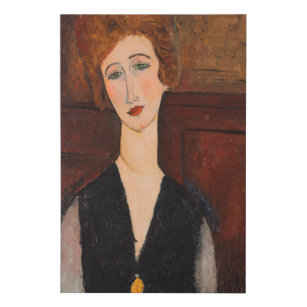 Amedeo Modigliani - Portrait of a Woman Faux Canvas Print