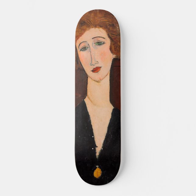 Amedeo Modigliani - Portrait of a Woman Skateboard (Front)