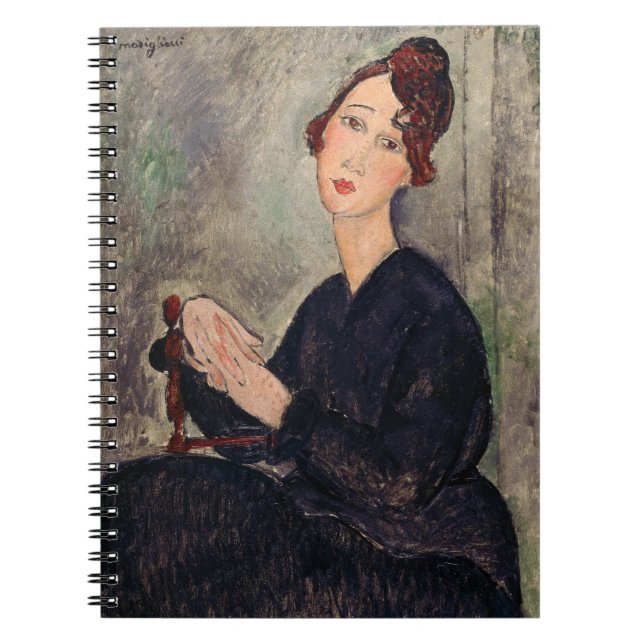 Amedeo Modigliani - Portrait of Dedie Hayden Notebook (Front)