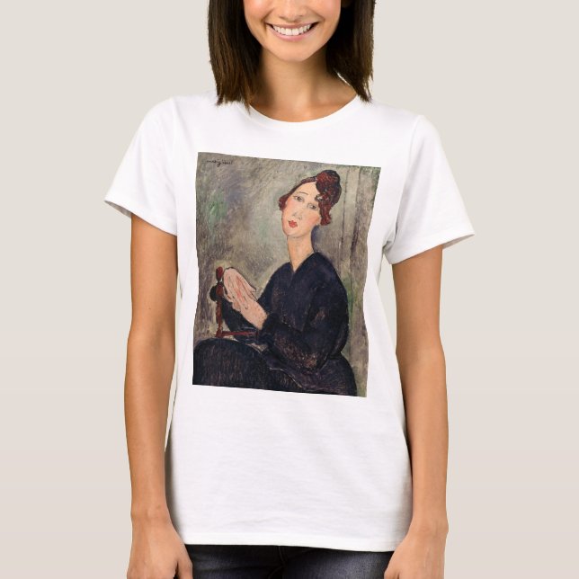 Amedeo Modigliani - Portrait of Dedie Hayden T-Shirt (Front)