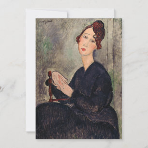 Amedeo Modigliani - Portrait of Dedie Hayden Thank You Card