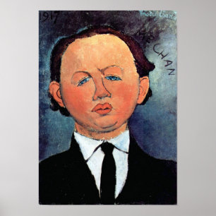 Amedeo Modigliani - Portrait of Mechan Poster