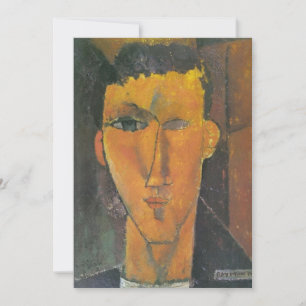 Amedeo Modigliani - Raymond Radiguet Invitation