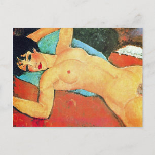 Amedeo Modigliani - Reclining Woman Postcard