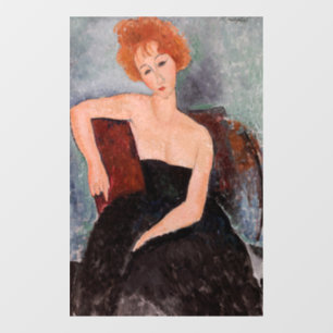 Amedeo Modigliani - Redheaded Girl Evening Dress