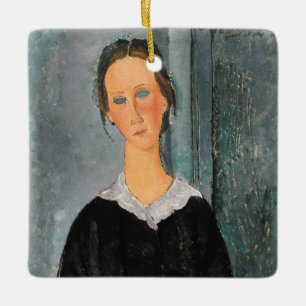 Amedeo Modigliani - Servant Girl Ceramic Ornament
