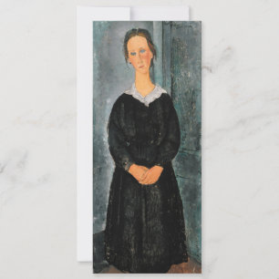 Amedeo Modigliani - Servant Girl Invitation