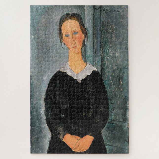 Amedeo Modigliani - Servant Girl Jigsaw Puzzle (Vertical)