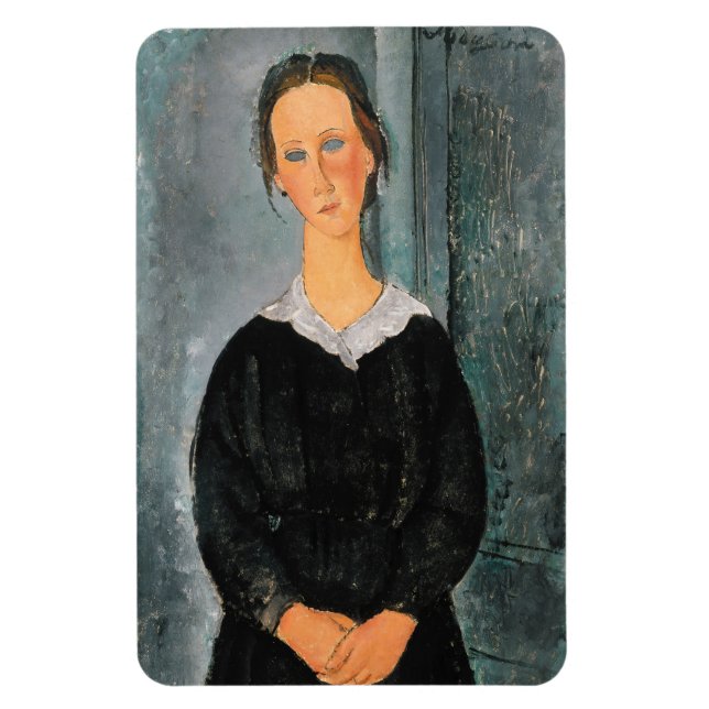 Amedeo Modigliani - Servant Girl Magnet (Vertical)