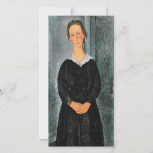 Amedeo Modigliani - Servant Girl Thank You Card
