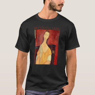 Amedeo Modigliani Woman With A Fan For Artists T-Shirt