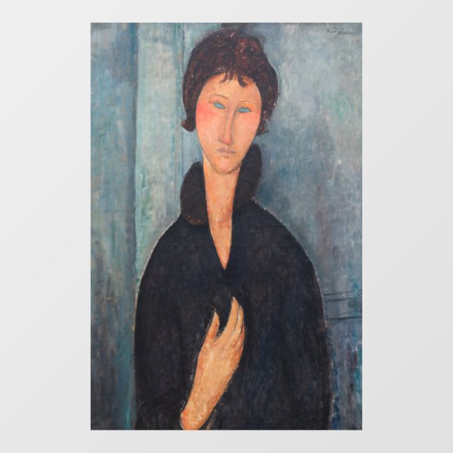 Amedeo Modigliani - Woman with Blue Eyes (Sheet)