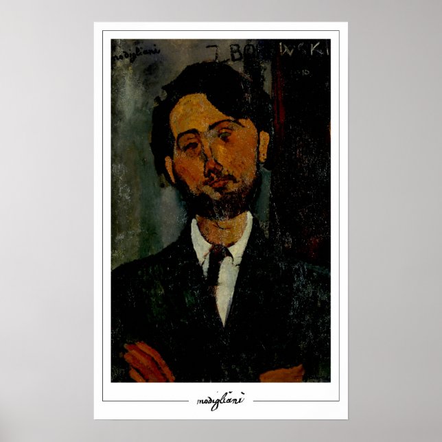 Amedeo Modigliani Zedign Art Poster #158 (Front)