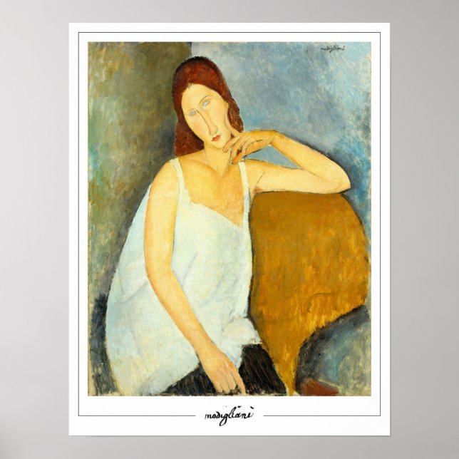 Amedeo Modigliani Zedign Art Poster #17 (Front)