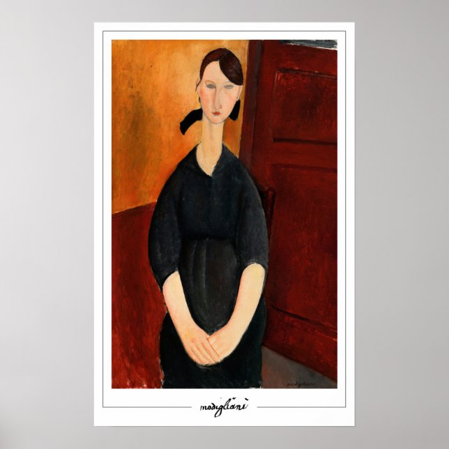 Amedeo Modigliani Zedign Art Poster #255 (Front)