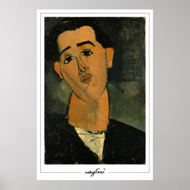 Amedeo Modigliani Zedign Art Poster #3 (Front)