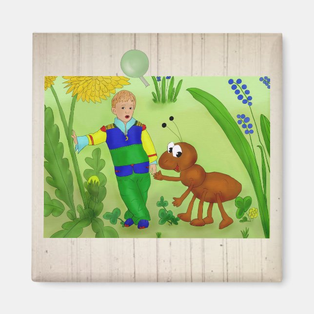 Ameisenkönig Magnet (Front)