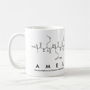Amel peptide name mug