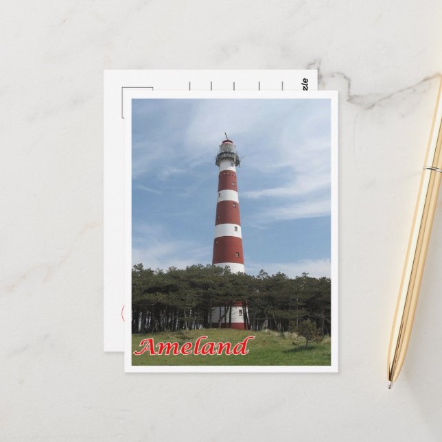 Ameland - Holland - Frisian Islands - Lighthouse - Postcard (Front/Back In Situ)